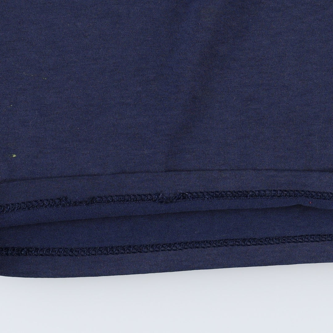 SHERRY'S BEST MICKEY MOUSE Mickey Mouse Character Print T-Shirt, Made in USA, Women's Size S (approx.) polyester navy blue type Vintage Second Hand
