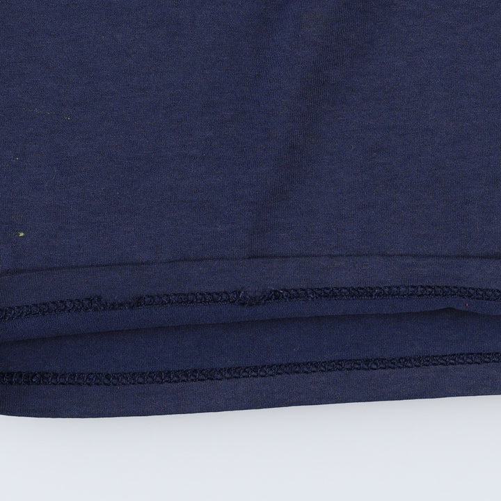 SHERRY'S BEST MICKEY MOUSE Mickey Mouse Character Print T-Shirt, Made in USA, Women's Size S (approx.) polyester navy blue type Vintage Second Hand