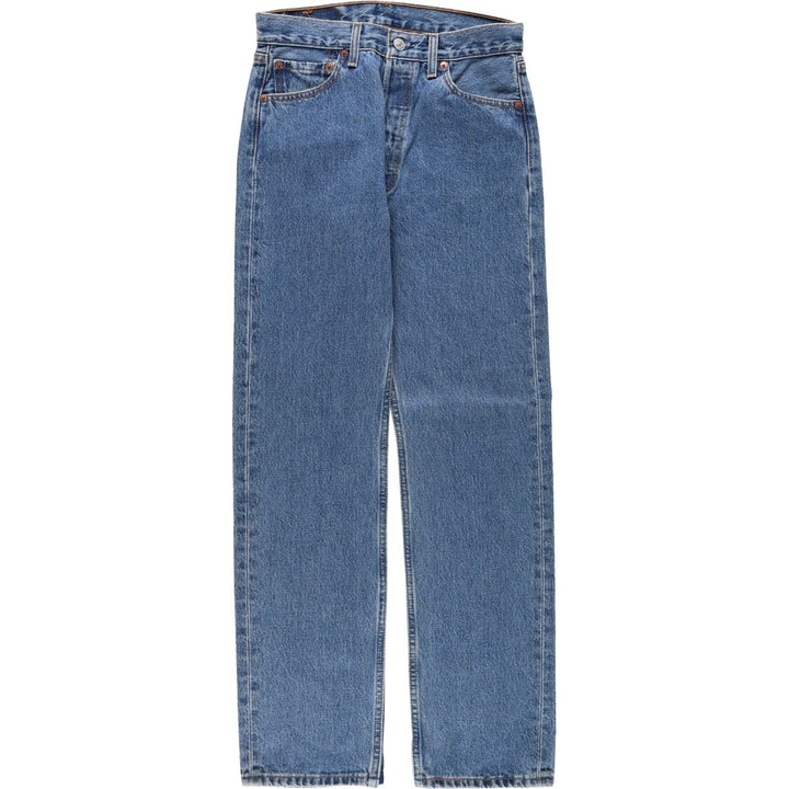 Levi's 501 Straight Denim Pants, Women's Size L (W28) cotton blue type Vintage Second Hand