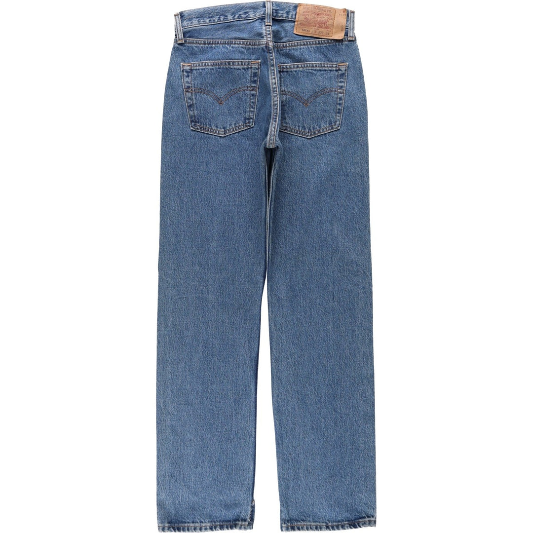 Levi's 501 Straight Denim Pants, Women's Size L (W28) cotton blue type Vintage Second Hand