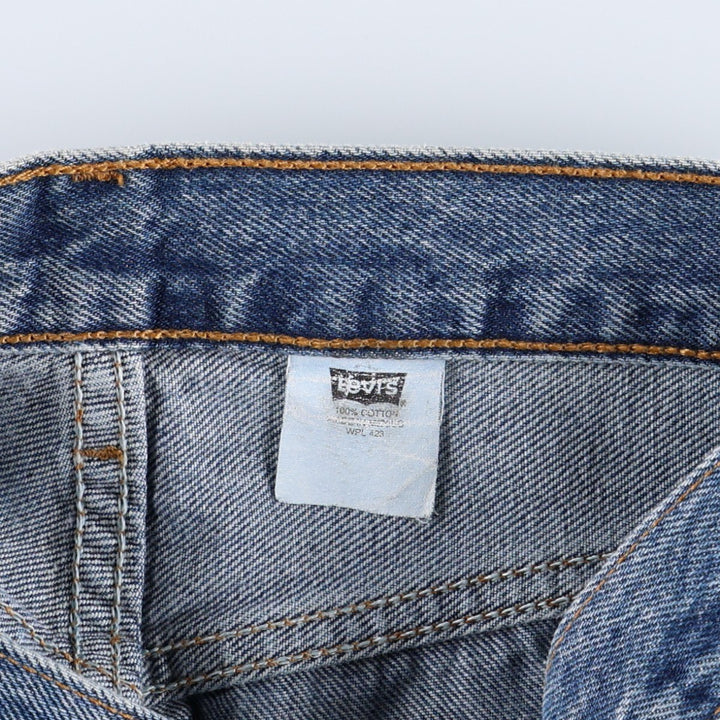 Levi's 501 Straight Denim Pants, Women's Size L (W28) cotton blue type Vintage Second Hand