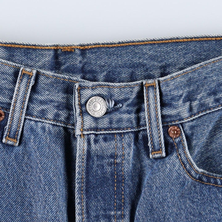 Levi's 501 Straight Denim Pants, Women's Size L (W28) cotton blue type Vintage Second Hand