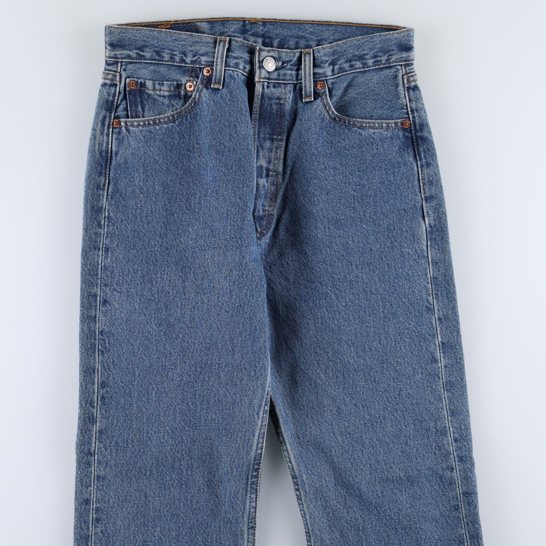 Levi's 501 Straight Denim Pants, Women's Size L (W28) cotton blue type Vintage Second Hand