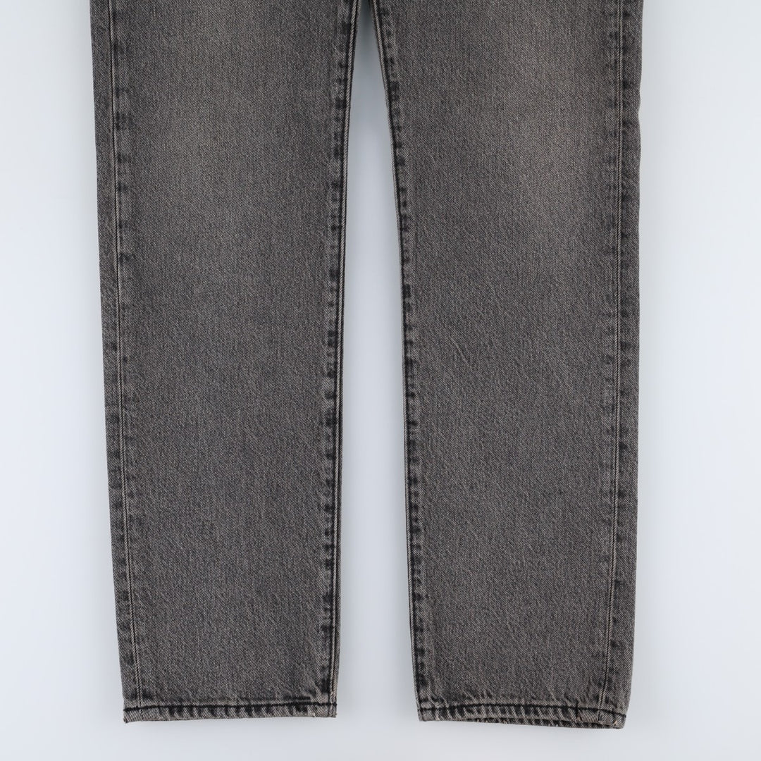Levi's 501 '93 Black Denim Straight Leg Jeans, Women's Size L (equivalent to W28) cotton black type Vintage Second Hand