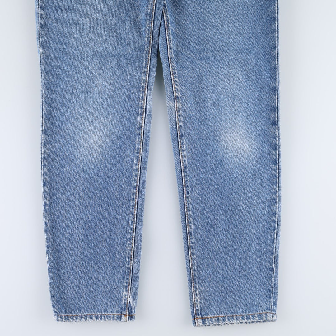 1990'S Levi's 17501-0115 Straight Denim Pants, Made in USA, Women's Size L (equivalent to W27), Vintage cotton blue type Vintage Second Hand
