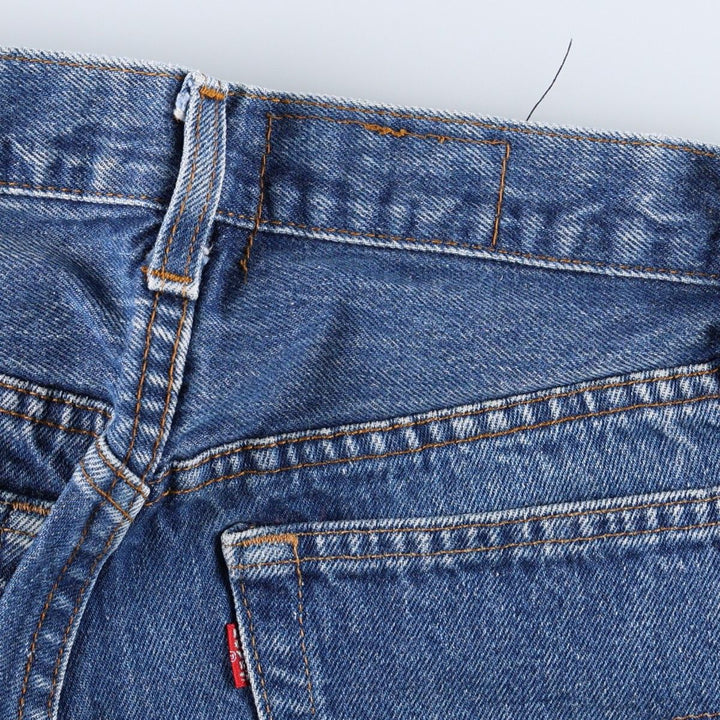 Levi's 501-0115 Straight Denim Pants, Women's Size M (equivalent to W26), Vintage. unclear blue type Vintage Second Hand