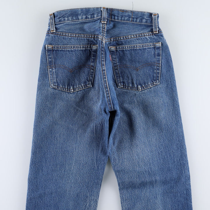 Levi's 501-0115 Straight Denim Pants, Women's Size M (equivalent to W26), Vintage. unclear blue type Vintage Second Hand