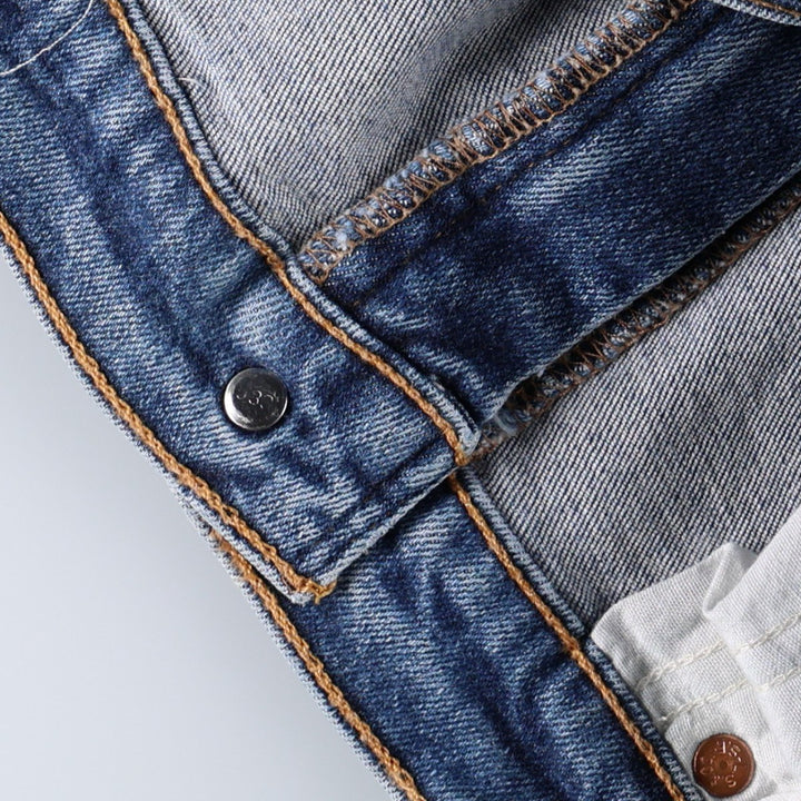2000'S Levi's 550 Relaxed Fit Tapered Leg Denim Pants, Women's Size L (W29) cotton blue type Vintage Second Hand