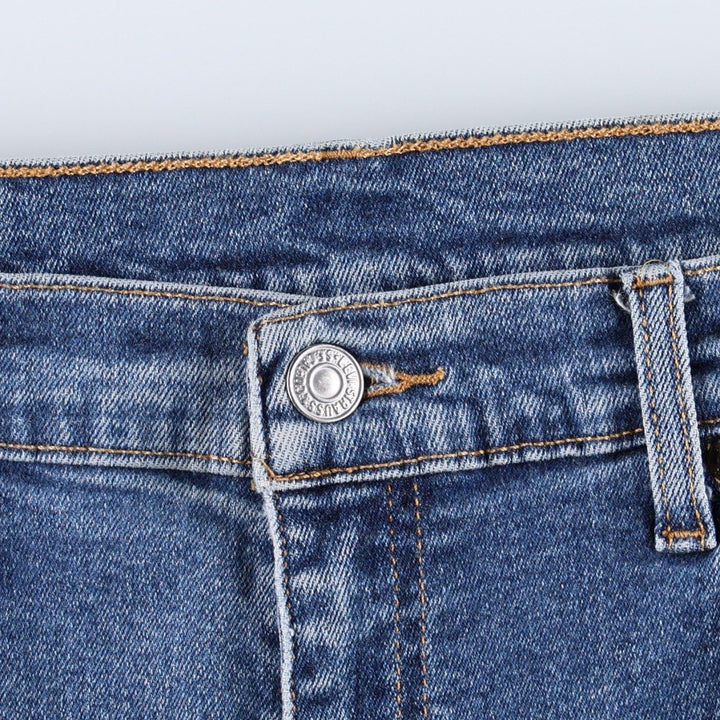 2000'S Levi's 550 Relaxed Fit Tapered Leg Denim Pants, Women's Size L (W29) cotton blue type Vintage Second Hand