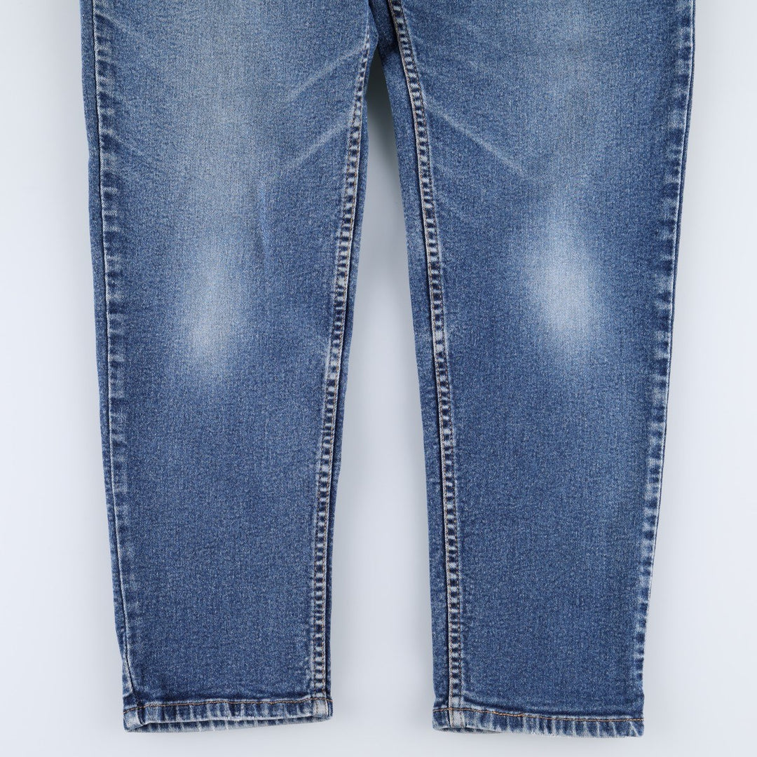 2000'S Levi's 550 Relaxed Fit Tapered Leg Denim Pants, Women's Size L (W29) cotton blue type Vintage Second Hand