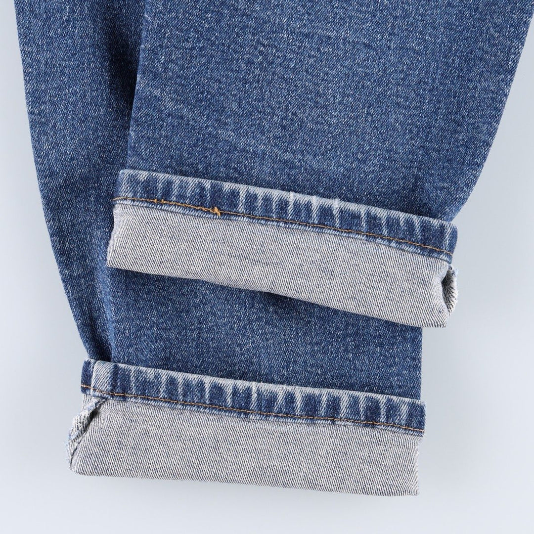 2000'S Levi's 550 Relaxed Fit Tapered Leg Denim Pants, Women's Size L (W29) cotton blue type Vintage Second Hand
