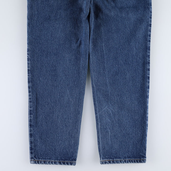 00'S Levi's 550 Relaxed Fit Tapered Leg Tapered Denim Pants Women's L (w28) cotton blue type Vintage Second Hand