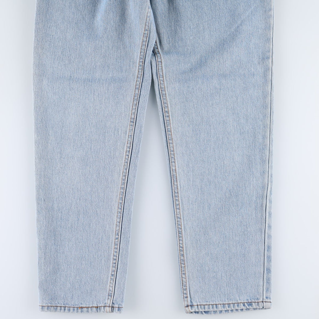 Levi's 550 Relaxed Tapered Denim Pants, Women's Size L (equivalent to W30) cotton blue type Vintage Second Hand