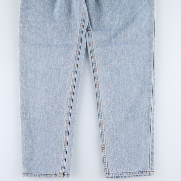 Levi's 550 Relaxed Tapered Denim Pants, Women's Size L (equivalent to W30) cotton blue type Vintage Second Hand