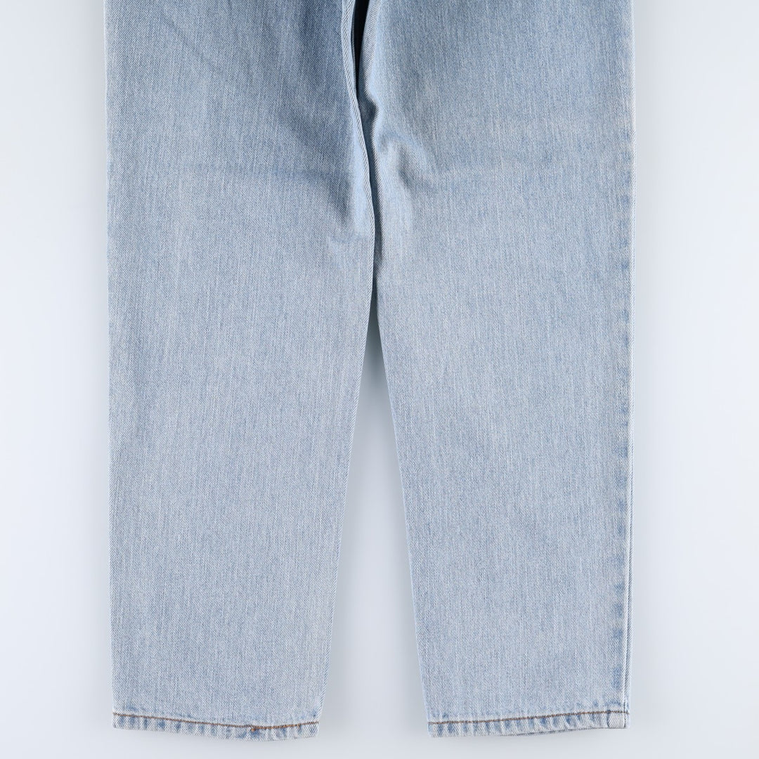 Levi's 550 Relaxed Tapered Denim Pants, Women's Size L (equivalent to W30) cotton blue type Vintage Second Hand