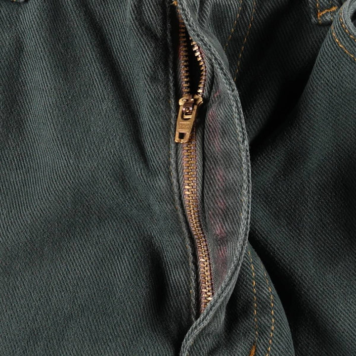 Giorgio Armani Jeans Straight Denim Pants, Women's Size M (W26) unclear green type Vintage Second Hand