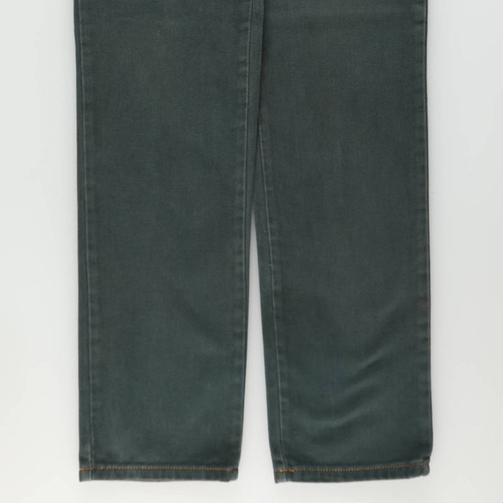 Giorgio Armani Jeans Straight Denim Pants, Women's Size M (W26) unclear green type Vintage Second Hand