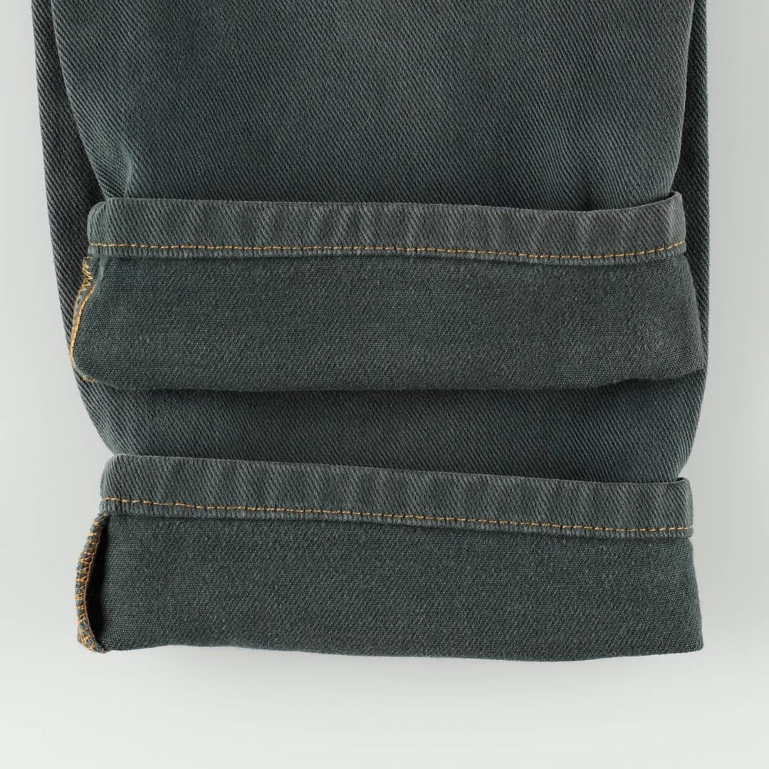 Giorgio Armani Jeans Straight Denim Pants, Women's Size M (W26) unclear green type Vintage Second Hand