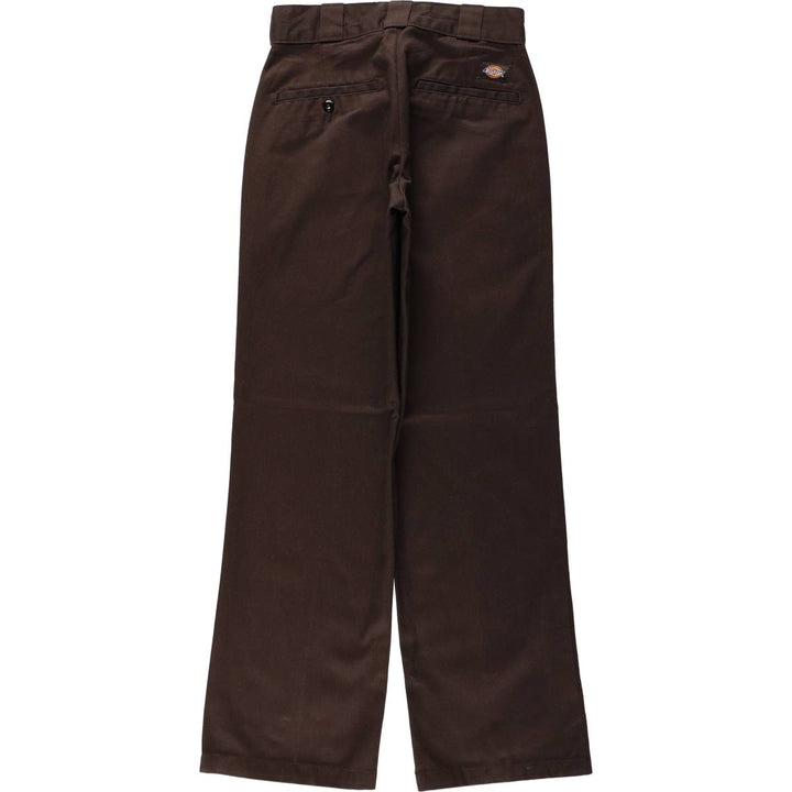 Dickies 874 Original Fit Work Pants, Women's Size L (W28) polyester brown type Vintage Second Hand