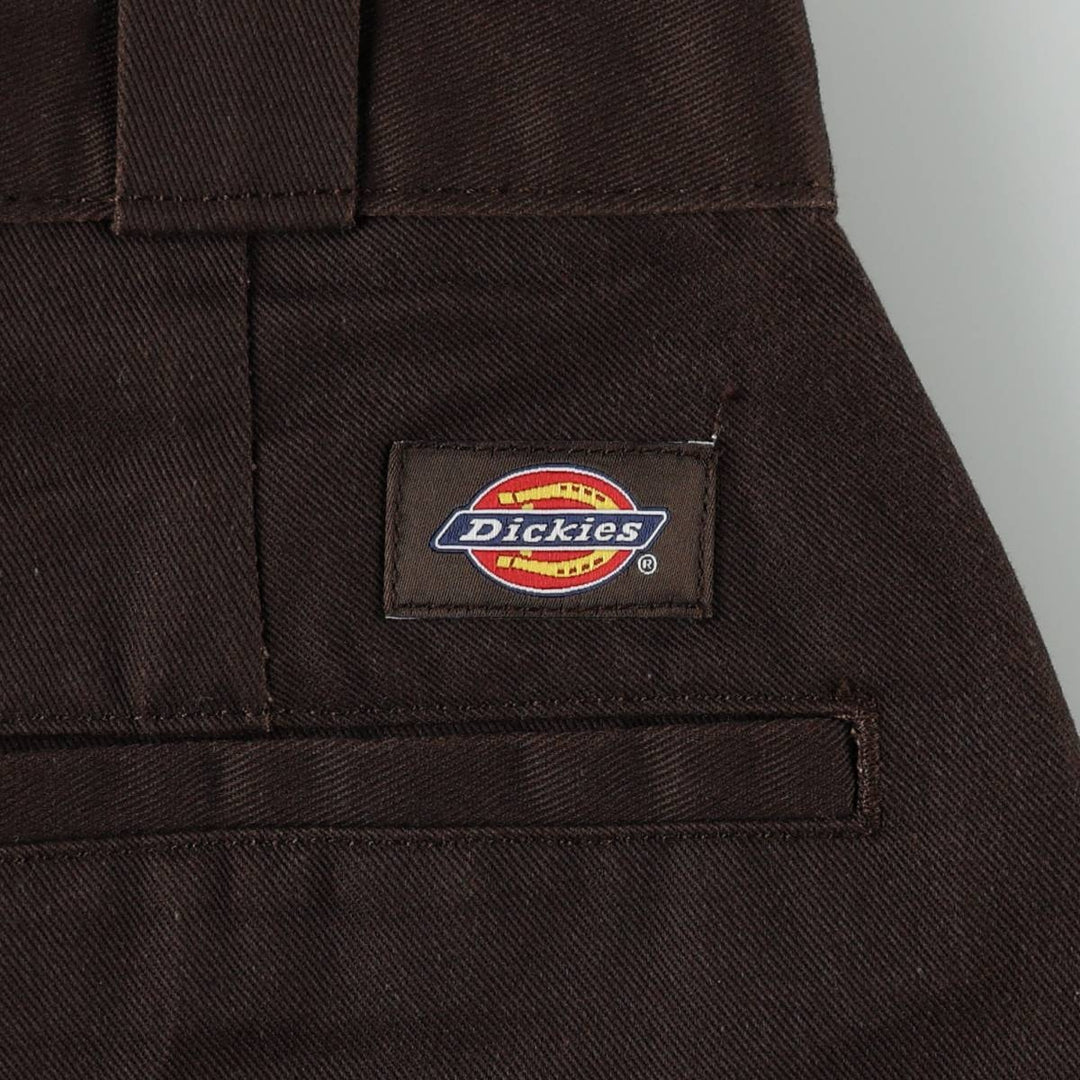 Dickies 874 Original Fit Work Pants, Women's Size L (W28) polyester brown type Vintage Second Hand