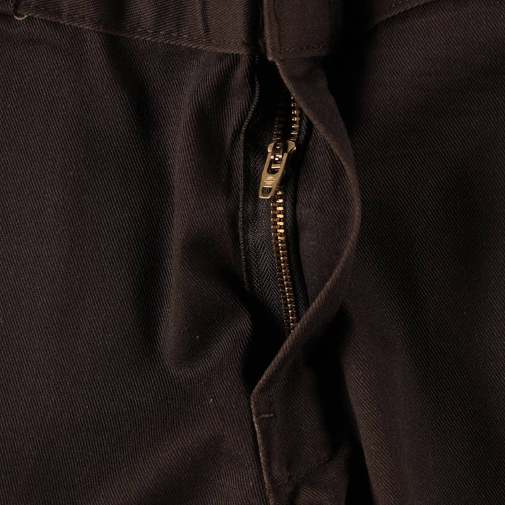 Dickies 874 Original Fit Work Pants, Women's Size L (W28) polyester brown type Vintage Second Hand
