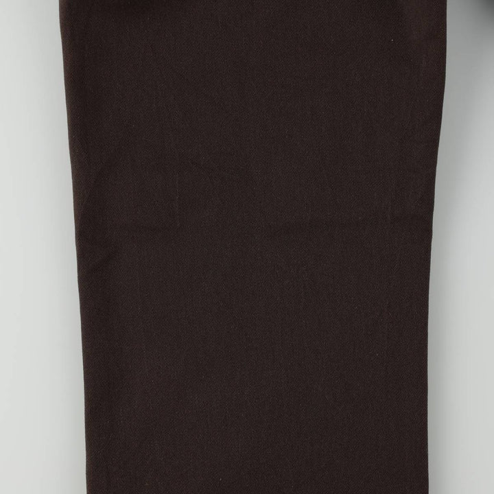 Dickies 874 Original Fit Work Pants, Women's Size L (W28) polyester brown type Vintage Second Hand