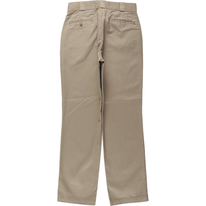 Dickies 874 Original Fit Work Pants Women's L (w30) polyester Beige type Vintage Second Hand