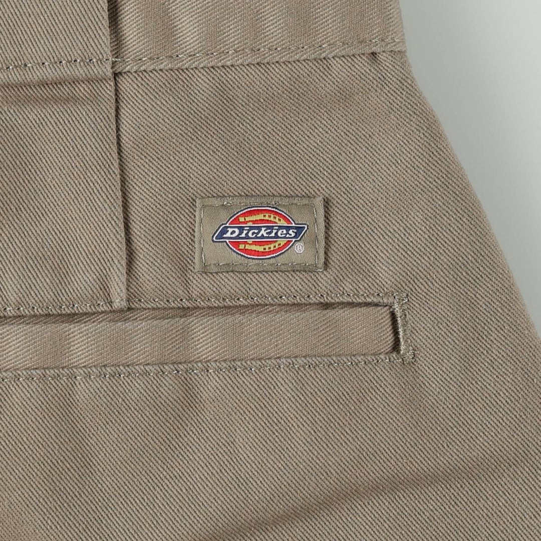 Dickies 874 Original Fit Work Pants Women's L (w30) polyester Beige type Vintage Second Hand