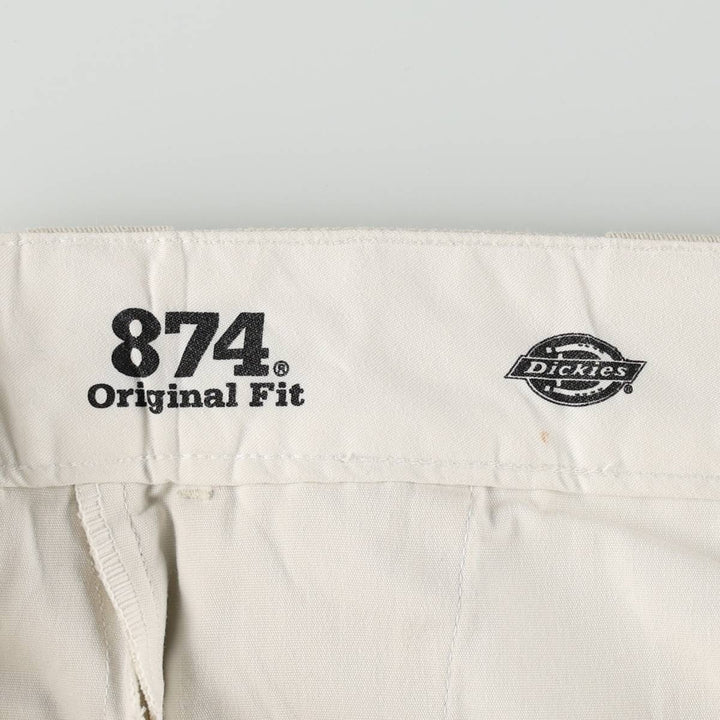 Dickies 874 Original Fit Work Pants Women's L (w30) unclear ivory Vintage Second Hand