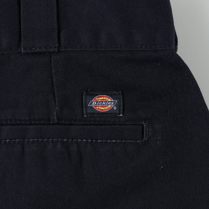 Dickies 874 Original Fit Work Pants Women's L (w30) polyester navy blue type Vintage Second Hand