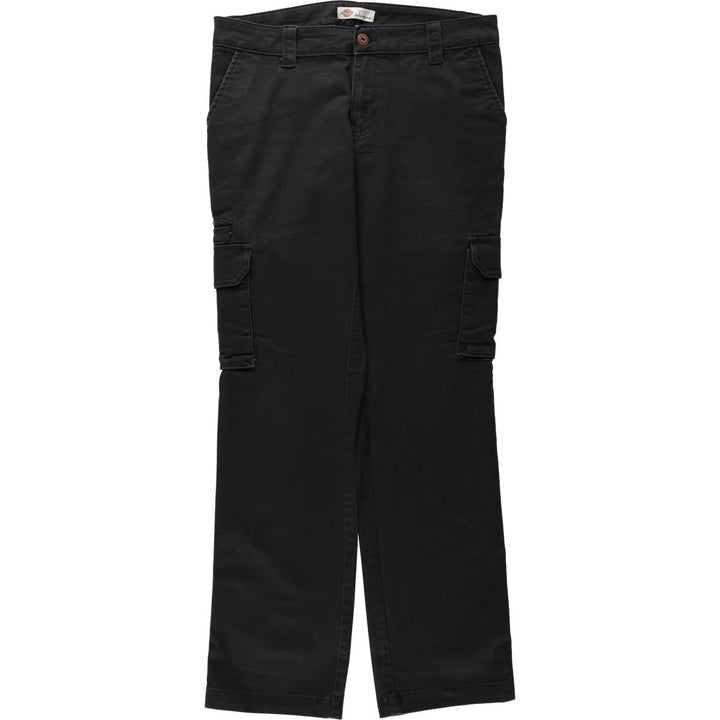 Dickies Relaxed Cargo Work Pants, Women's XL (equivalent to W32) cotton black type Vintage Second Hand