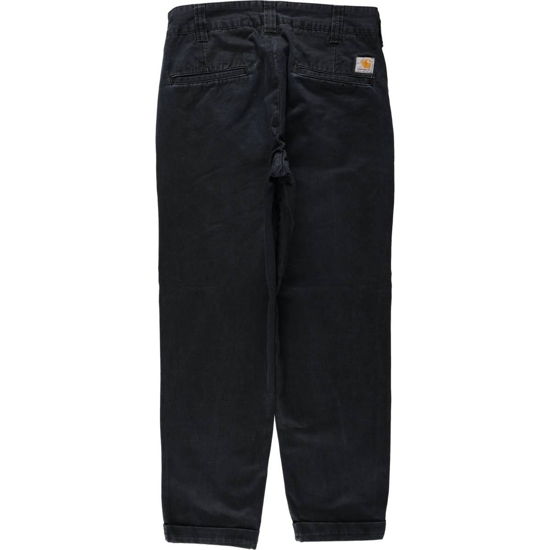 Carhartt WIP TAYLOR PANT Work Pants, Women's XL (equivalent to W31) cotton black type Vintage Second Hand