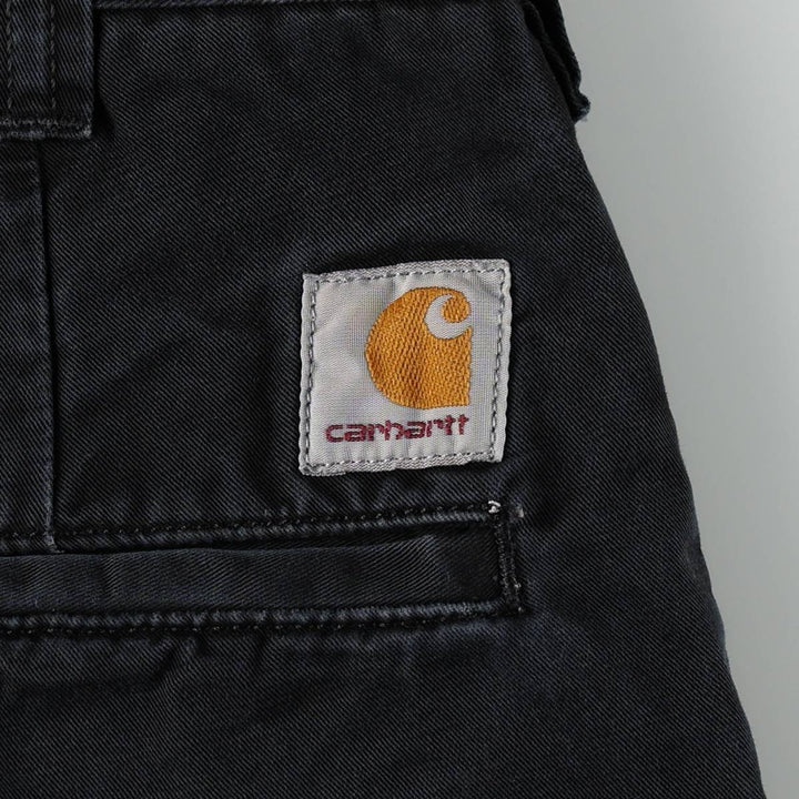 Carhartt WIP TAYLOR PANT Work Pants, Women's XL (equivalent to W31) cotton black type Vintage Second Hand