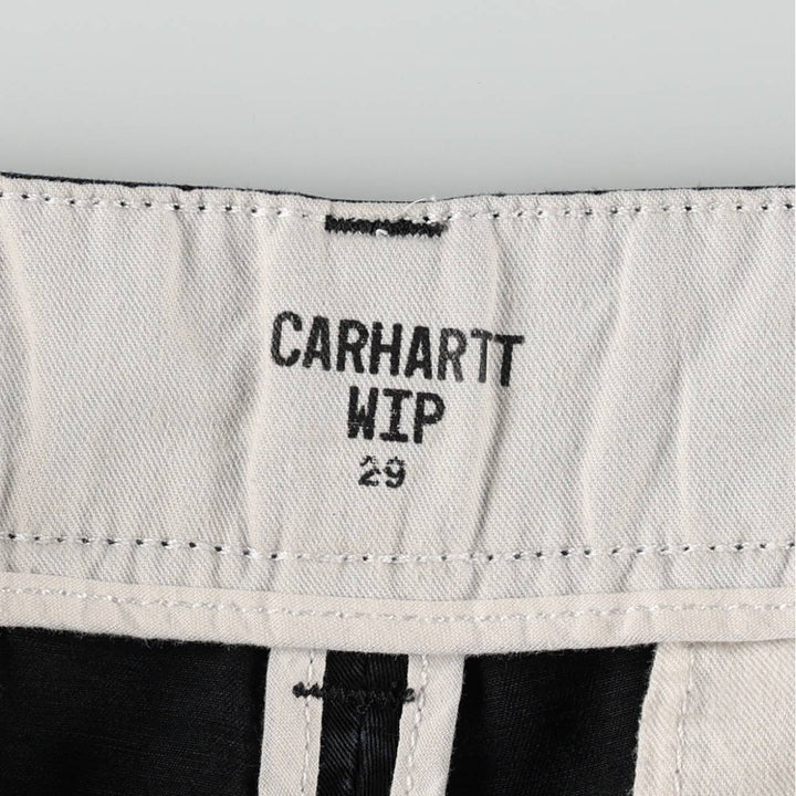 Carhartt WIP TAYLOR PANT Work Pants, Women's XL (equivalent to W31) cotton black type Vintage Second Hand