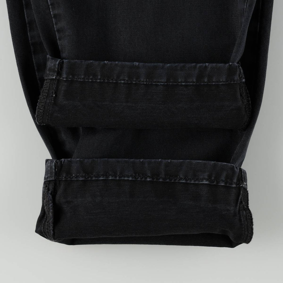 Carhartt WIP TAYLOR PANT Work Pants, Women's XL (equivalent to W31) cotton black type Vintage Second Hand
