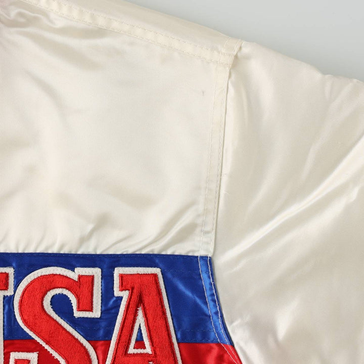 90'S Starter Nylon Blouson, Men's Size S (approx.), Vintage Nylon tricolor color Vintage Second Hand