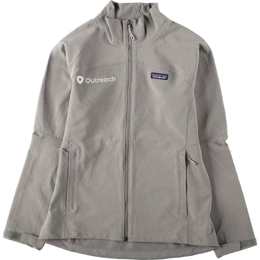 Patagonia Az Jacket 83545SP19 Softshell Jacket, Women's Size S (approx.) polyester gray type Vintage Second Hand
