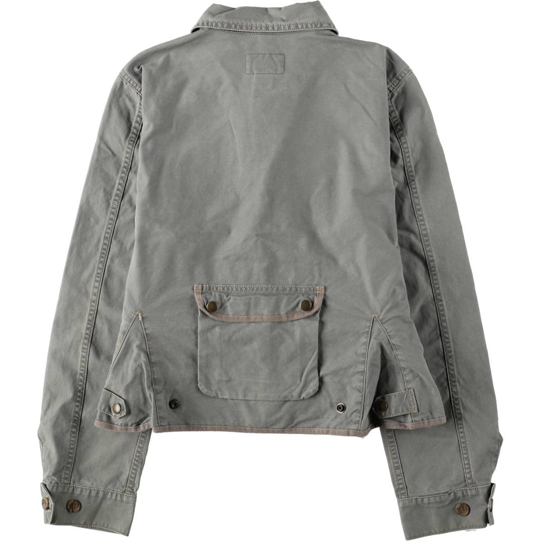 2000'S Ralph Lauren POLO JEANS COMPANY Cotton Jacket, Women's Size L (approx.) cotton gray type Vintage Second Hand