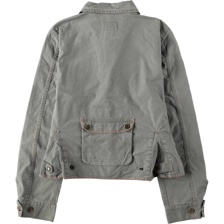 2000'S Ralph Lauren POLO JEANS COMPANY Cotton Jacket, Women's Size L (approx.) cotton gray type Vintage Second Hand