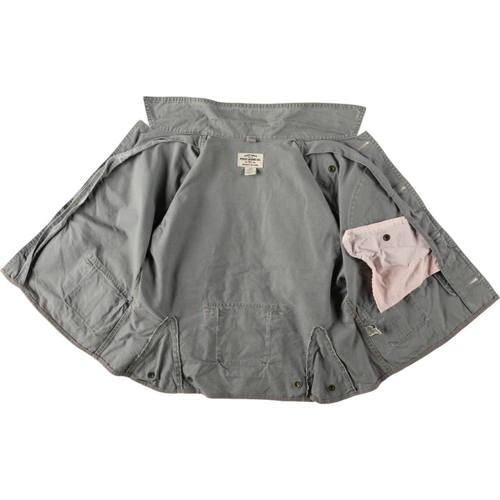 2000'S Ralph Lauren POLO JEANS COMPANY Cotton Jacket, Women's Size L (approx.) cotton gray type Vintage Second Hand