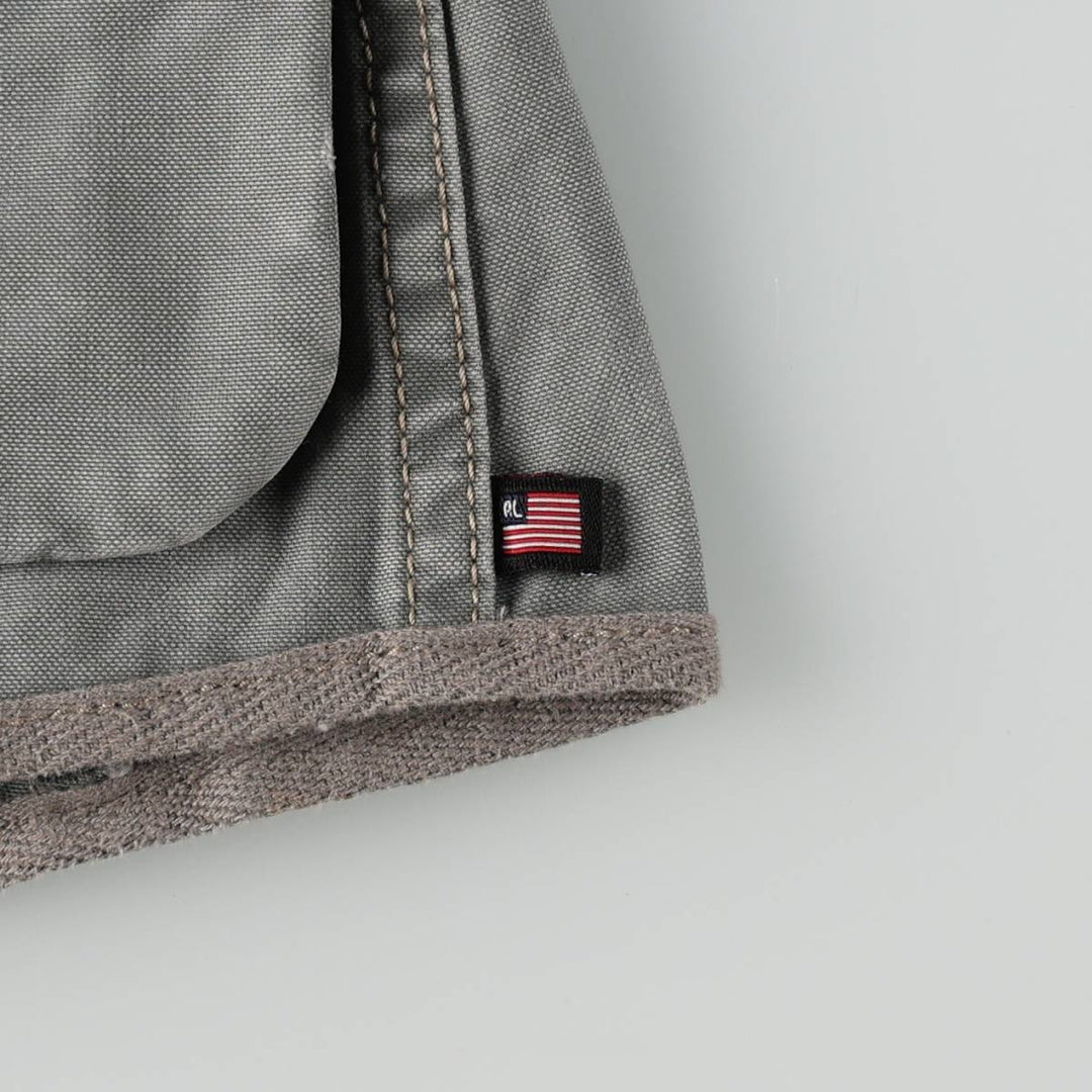 2000'S Ralph Lauren POLO JEANS COMPANY Cotton Jacket, Women's Size L (approx.) cotton gray type Vintage Second Hand