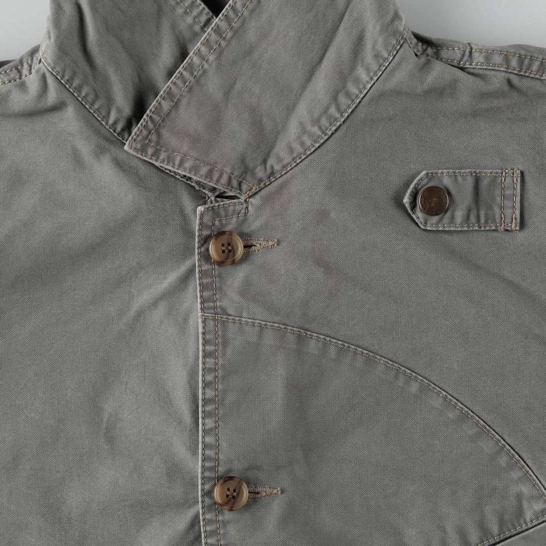 2000'S Ralph Lauren POLO JEANS COMPANY Cotton Jacket, Women's Size L (approx.) cotton gray type Vintage Second Hand