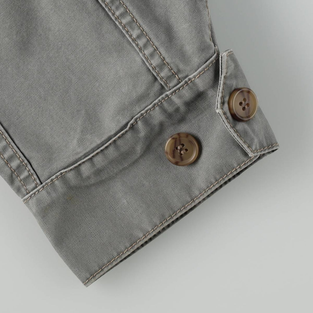 2000'S Ralph Lauren POLO JEANS COMPANY Cotton Jacket, Women's Size L (approx.) cotton gray type Vintage Second Hand