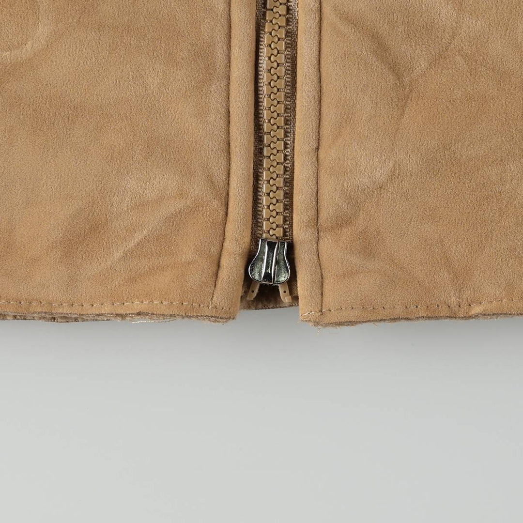 Fionella Wool Jacket, Women's Size M (approx.) wool beige type brown Vintage Second Hand