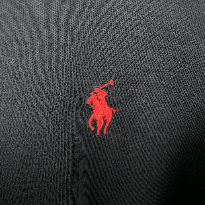 Ralph Lauren POLO by Ralph Lauren long sleeve polo shirt, men's size M cotton black type Vintage Second Hand