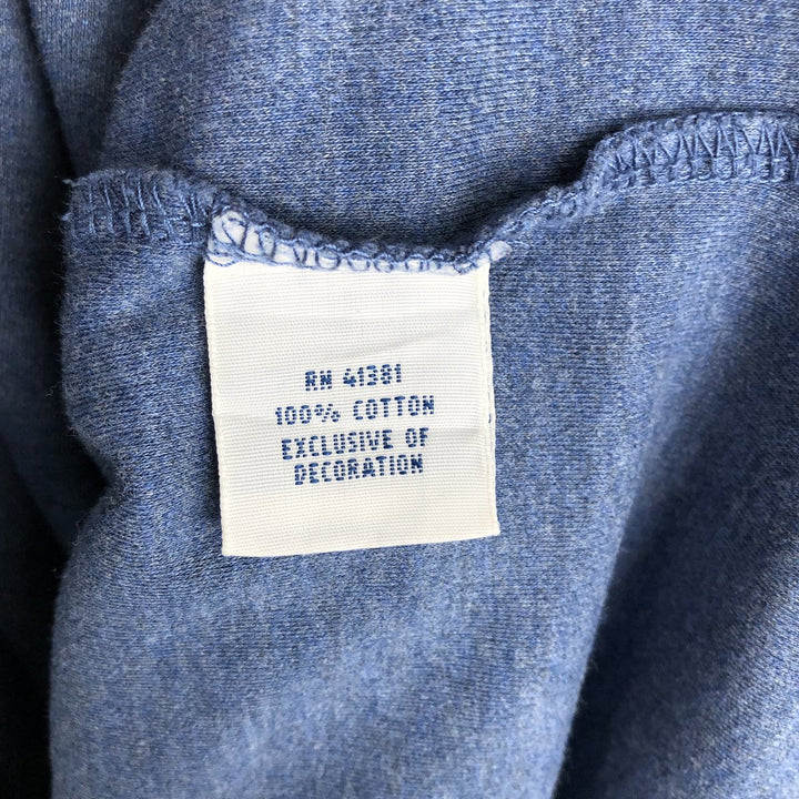 Ralph Lauren POLO RALPH LAUREN long-sleeved polo shirt, men's size L cotton Blue type light blue Vintage Second Hand