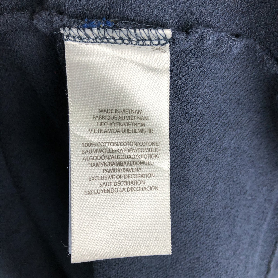 Ralph Lauren POLO RALPH LAUREN long-sleeved polo shirt, men's size L cotton navy blue type Vintage Second Hand