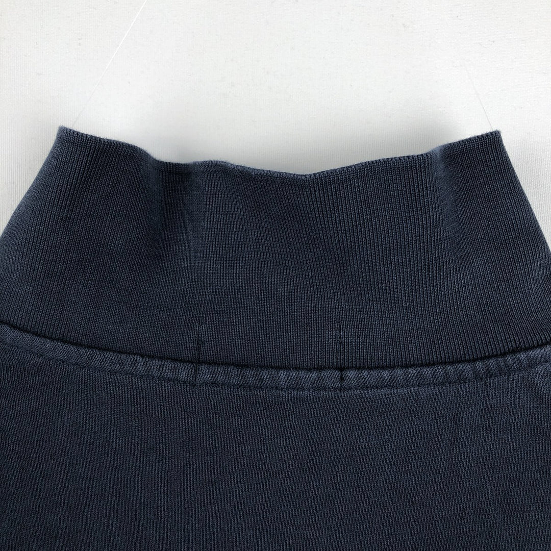 Ralph Lauren POLO RALPH LAUREN long-sleeved polo shirt, men's size L cotton navy blue type Vintage Second Hand