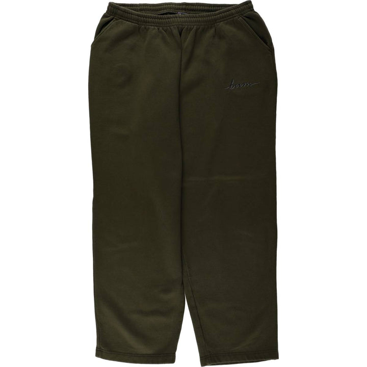 BUM EQUIPMENT Sweatpants, Made in Canada, Men's XL equivalent. cotton Khaki type Vintage Second Hand