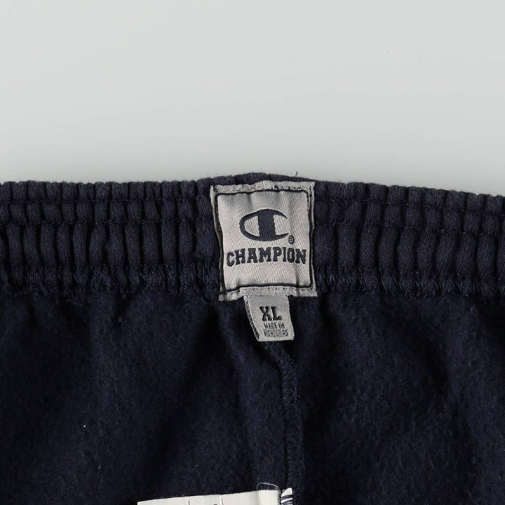 Champion Sweatpants Men's XL Size cotton navy blue type Vintage Second Hand